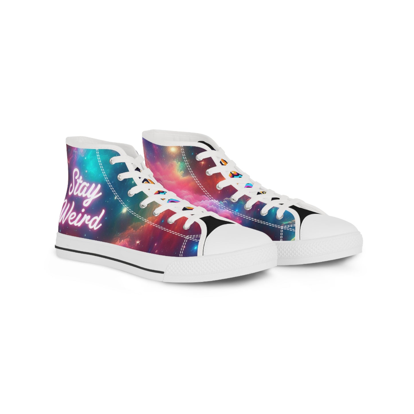 Celestial Dreamscape, Men's High-Top Sneakers