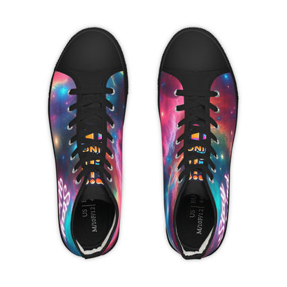 Celestial Dreamscape, Men's High-Top Sneakers