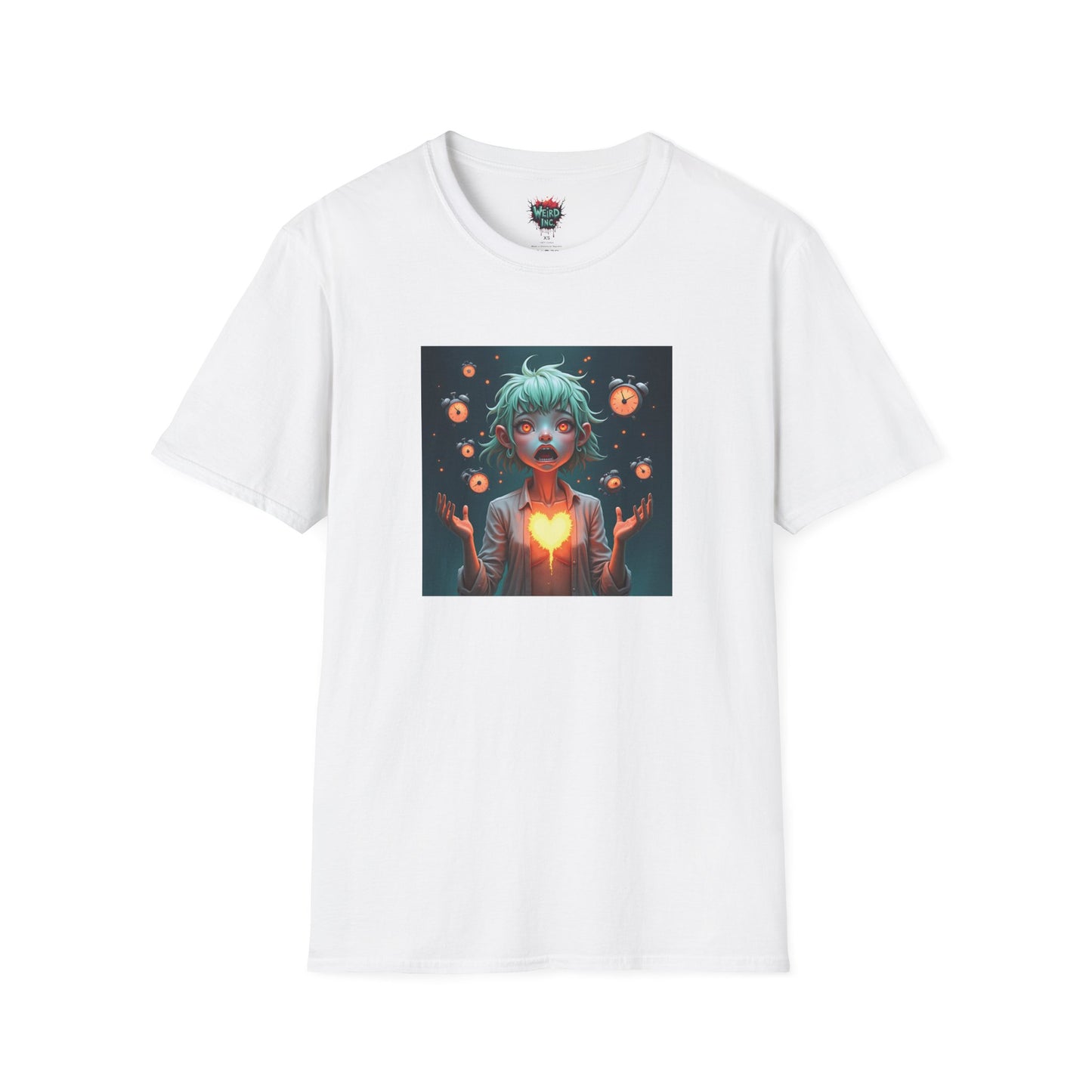 Ticking Heartbeat, Unisex Soft style T-Shirt