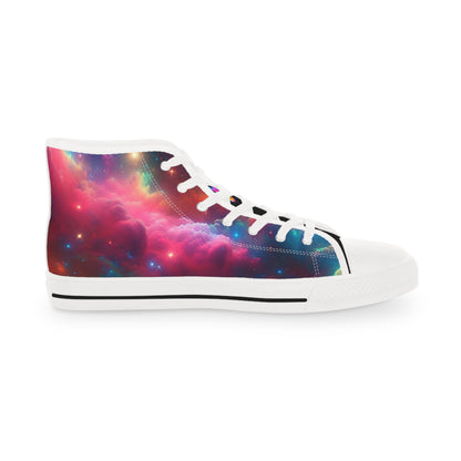 Celestial Dreamscape, Men's High-Top Sneakers