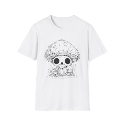 Mushroom King of Decay, Unisex Soft style T-Shirt