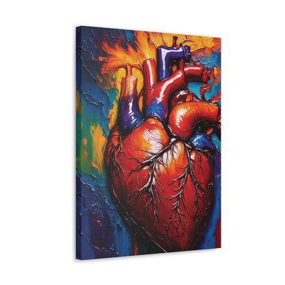 Pulse of Emotion Canvas Wall Art