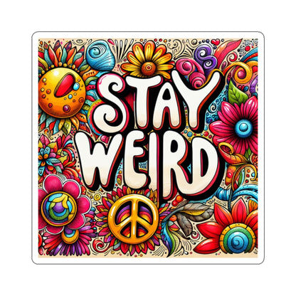 Sticker Set: 'Stay Weird' Kiss-Cut Stickers