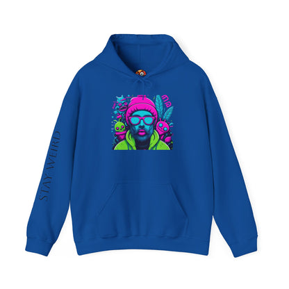 Neon Vibes Manifesto, Unisex Heavy Blend™ Hooded Sweatshirt