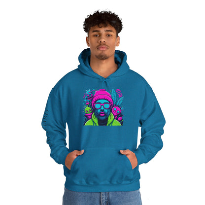 Neon Vibes Manifesto, Unisex Heavy Blend™ Hooded Sweatshirt