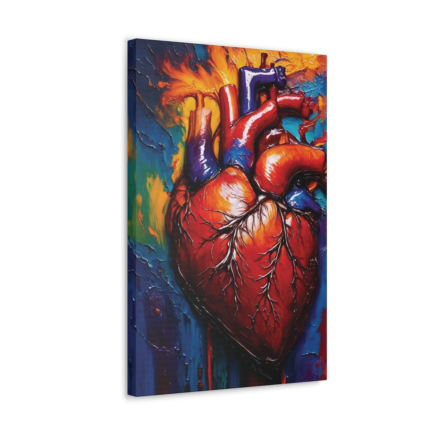 Pulse of Emotion Canvas Wall Art