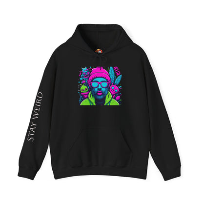 Neon Vibes Manifesto, Unisex Heavy Blend™ Hooded Sweatshirt