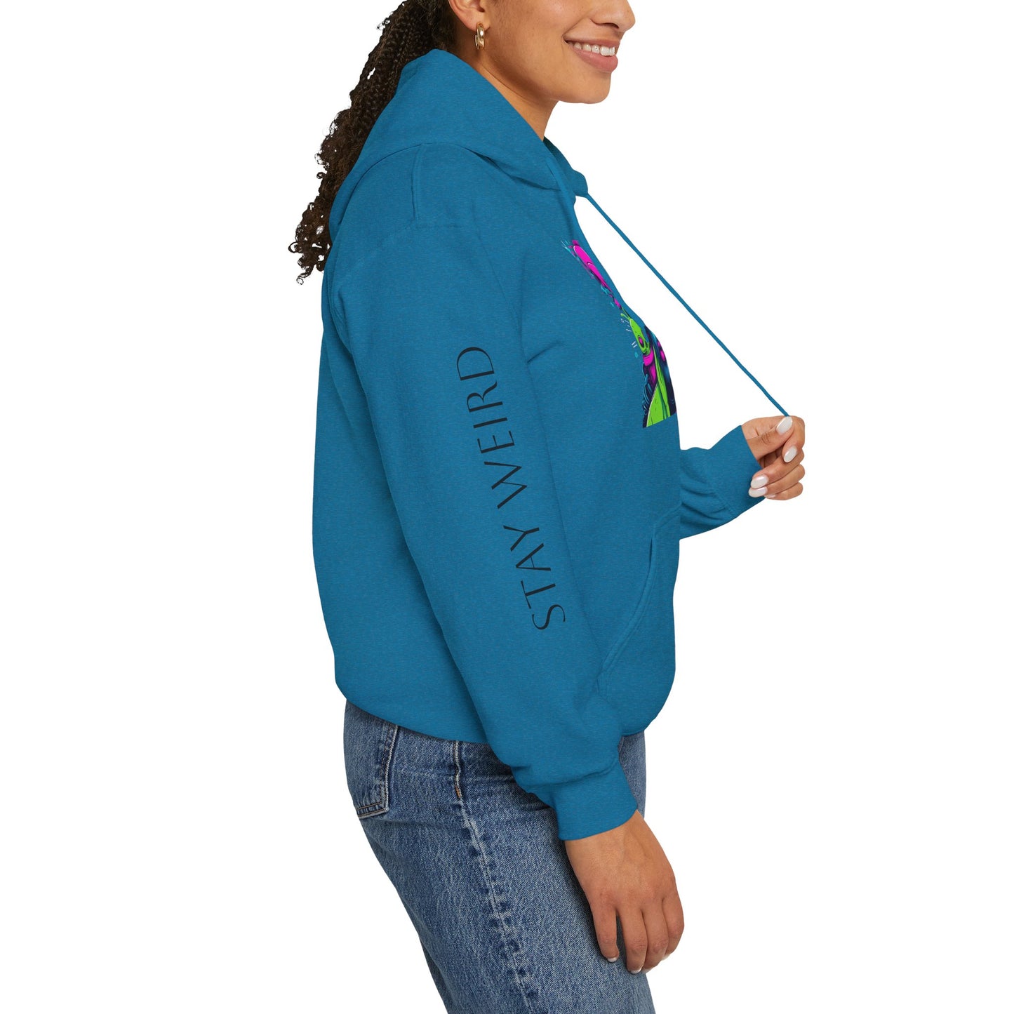 Neon Vibes Manifesto, Unisex Heavy Blend™ Hooded Sweatshirt