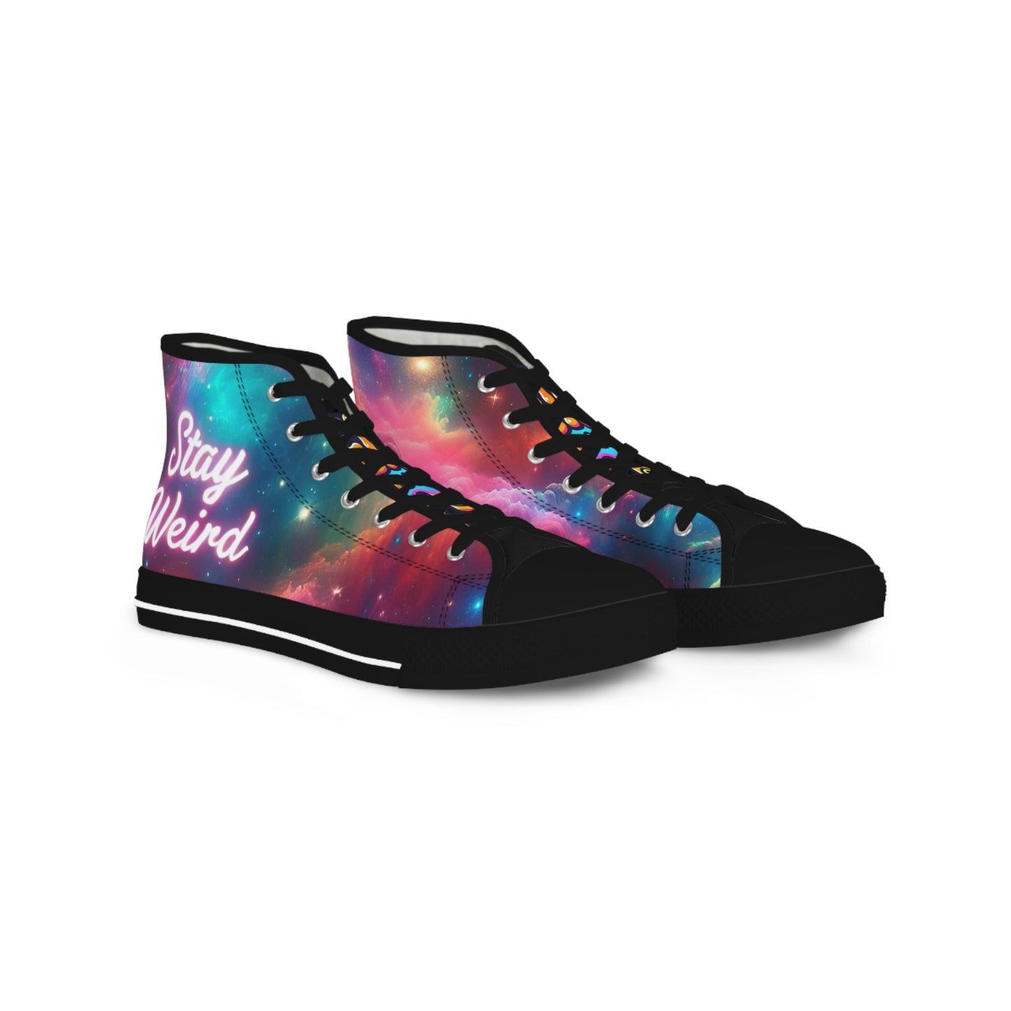 Celestial Dreamscape, Men's High-Top Sneakers