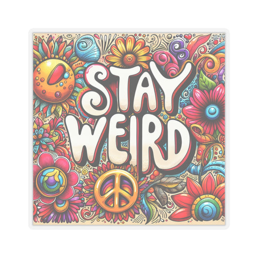 Sticker Set: 'Stay Weird' Kiss-Cut Stickers